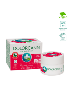 Bálsamo orgánico para músculos y articulaciones