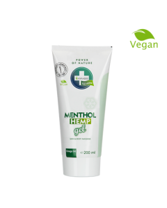 Gel efecto frío mentolado